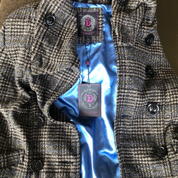 Dollhouse Outerwear Button Jacket 💋 L NWT - Picture 6 of 8